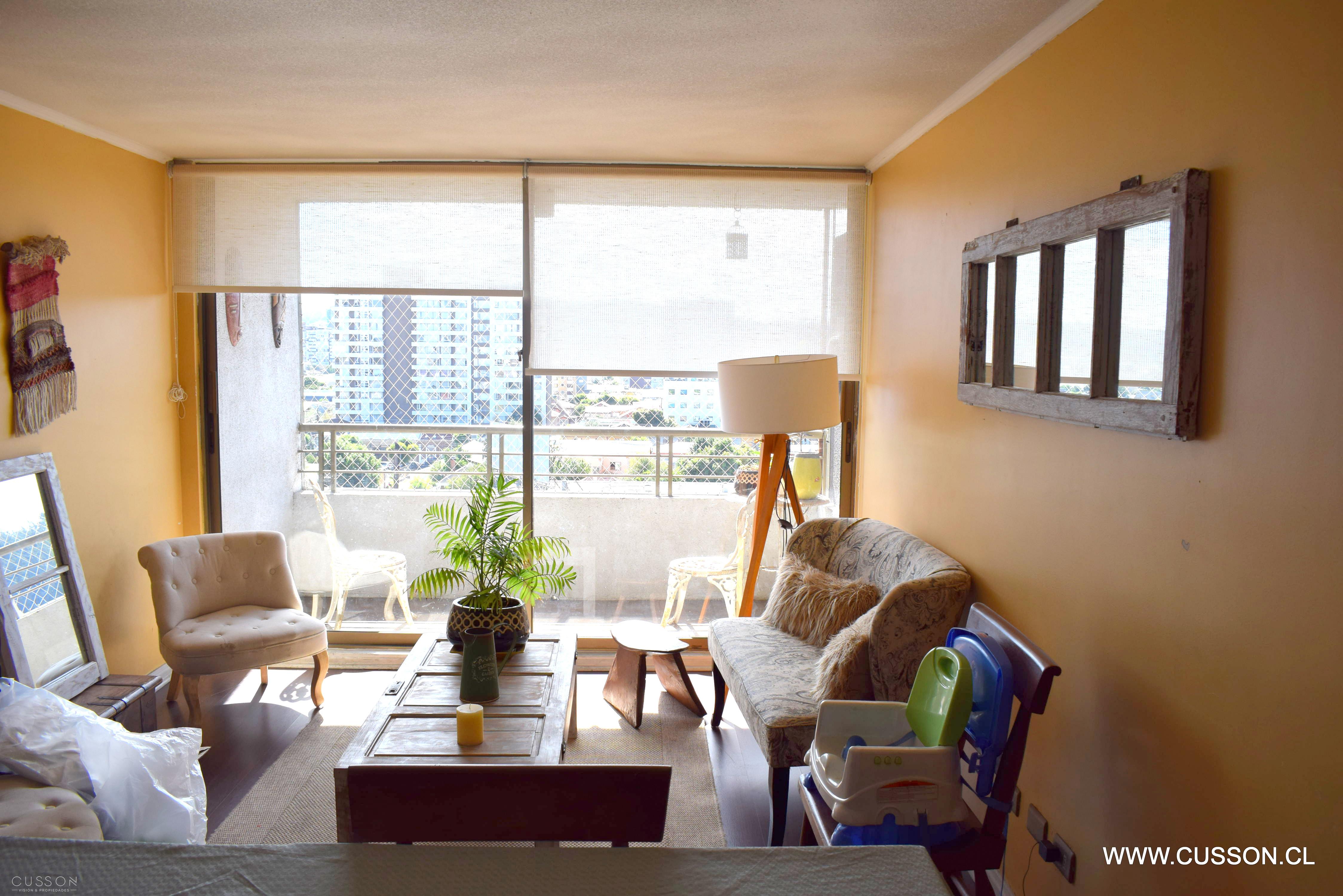 Departamento 102 m2 soleado Freire Concepcion